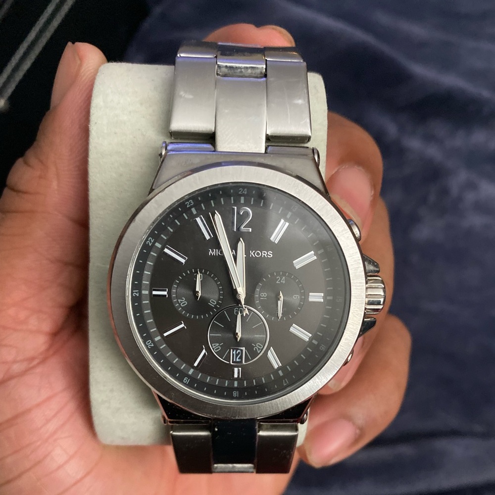 Almost never  used. Micheal  kors watch